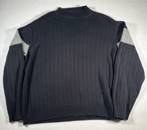Chaps Ralph Lauren black and gray Mens sweater size XXL - Picture 1 of 9