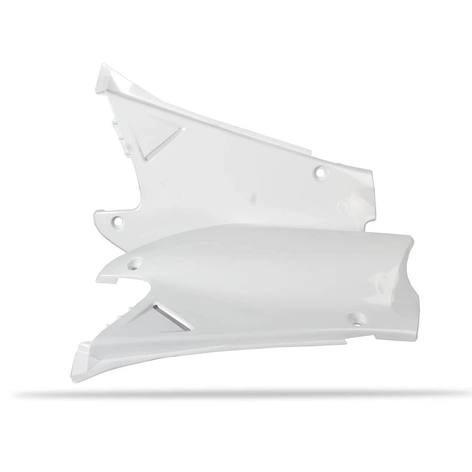 Polisport White Side Covers for Honda CR250R 2000-2001 - Imagem 1 de 1