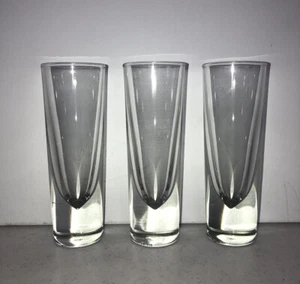 Brunch Highball Triple Shot Gump Style Glass Set Of 3 - Picture 1 of 9