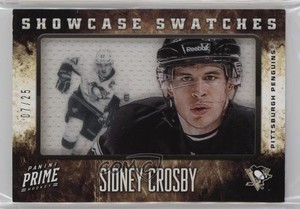 2013-14 Panini Prime Showcase Swatches /25 Sidney Crosby #SW-SC
