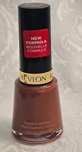 Revlon Nail Enamel Polish, #415 Totally Toffee Brown 0.5 fl oz NEW - Picture 1 of 8