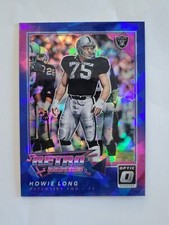 Howie Long  2022 Donruss Optic Retro #23 Series Blue Ice Prizm 2/15 SSP 