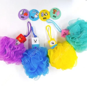 BTS BT21 Tata Cooky Chimmy RJ Koya Koya Figur Duschkugel Badeschwamm - Bild 1 von 11