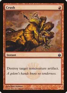 CRUSH X 4 N/M- MIRRODIN BESIEGED MAGIC THE GATHERING - Picture 1 of 1