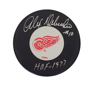 Alex Delvecchio signiert gepuckt - Bild 1 von 1