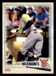 2019 Topps Big League Players' Weekend Nicknames #PW-18 Starling Marte Pirates - Picture 1 of 2
