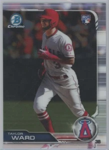 2019 Bowman Chrome #34 Taylor Ward RC Los Angeles Angels - Picture 1 of 2