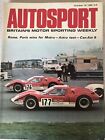 Autosport Magazine 16 October 1969 McLaren  Laguna Sacs CanAm Matra Paris 1000km