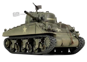 FORCES of VALOR 1:32 WWII U.S. Sherman M4A3 (75) Tank 5th Armored Division 1943 - Picture 1 of 7