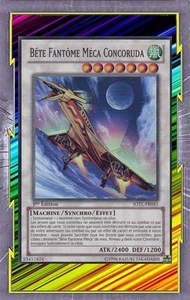 Bête Fantôme Méca Concoruda JOTL-FR041 Vent Machine Synchro Effet Niveau 7 YGO - Imagen 1 de 1