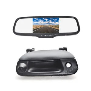 Tailgate Rear View Camera +5'' Mirror Monitor for Ford F150 F250 F350 F450 F550 - Picture 1 of 8