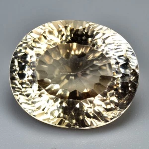 9.95CT Amazing VVS Oval Natural Champagne Topaz Gemstone, Brazil Loose Gemstone - Picture 1 of 4