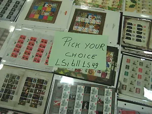 Pick any sheet(s) @ cheaper price! 2000 - 2008 GENERIC SMILERS SHEET LS1 - LS49  - Picture 1 of 60