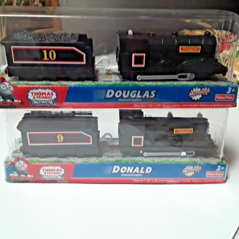 Thomas and Friends Trackmaster Donald and Douglas Trains SALE till July 31 Cover