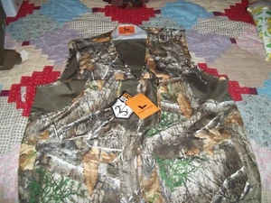 Field & Stream Men's Size XL Hunting Zip Vest Real Tree Edge With Big Pocket NWT - Picture 1 of 7