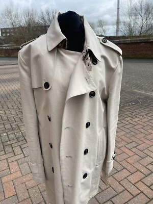 Hardy Amies мужской бежевый Тренч M/L - Изображение 1 из 4