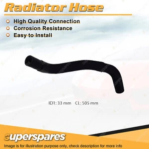 Superspares Lower Radiator Hose for Nissan 200SX S14 S15 2.0L 1996-2003 - Picture 1 of 2