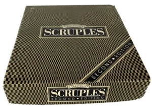 Vintage SCRUPLES Second Edition Board Game Milton Bradley 1987 Adult - Picture 1 of 10
