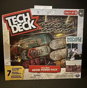 Tech Deck Meow Power Pack Skateboards Mariah Duran 7 Boards Brand New - Picture 1 of 3