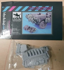US Jeep rear accessories set by Blackdog in 1/16 - Picture 1 of 1
