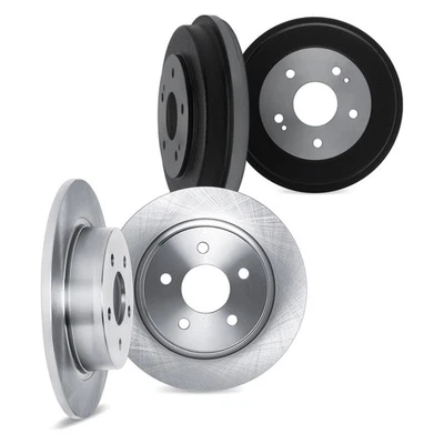 For Volkswagen Transporter 1975-1978 DFC Front & Rear Brake Rotor Set - Image 1 of 2