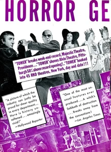 TOWER OF LONDON 1939 2 page Trade Ad historical horror - Picture 1 of 2