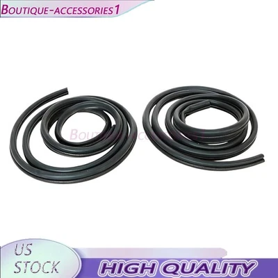 For 2000-07 Chevrolet Silverado 1500 Extended Cab Door Seal SET Weatherstrip - Image 1 of 4