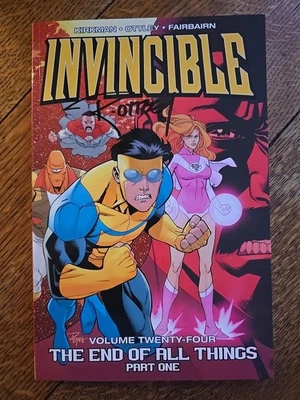 Invincible Volumen 24 TPB 2017 El Fin de Todas las Cosas Parte 1 Firmado por Ottley Foto 1 de 4