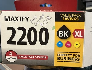 1200XL Ink cartridges Replacement for Canon Maxify 3 Cartridges - Picture 1 of 3