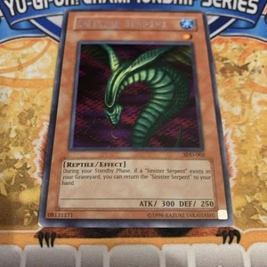 Yugioh Serpente Sinistro SDD-002 LP - Foto 1 di 1
