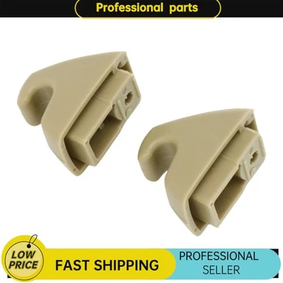2*Beige Para Chevrolet Cruze Sonic Spark EV Parasol Soporte Clip Retenedor Foto 1 de 4
