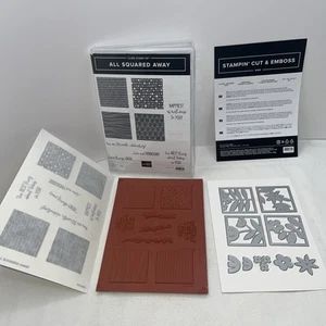 Stampin Up! All Squared Away Stempelset 155087 & Floral Squares Dies Lot - Bild 1 von 12