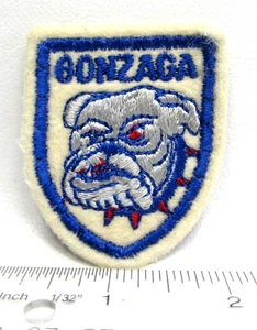 Vintage Gonzaga University Patch Spike the Bulldogs Spokane Washington College - Bild 1 von 3