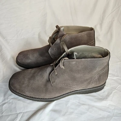 NUEVO SIN ETIQUETAS Marc New York Andrew Marc Para hombres Bronceado Gamuza Chukka Botines Con Cordones Talla 10 Foto 1 de 4