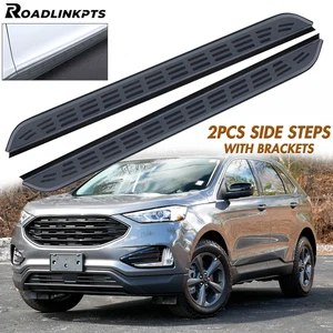 2PCS Fixed Side Steps Fit for Ford Edge 2015-2024 Running Boards Nerf Bars Rails - Picture 1 of 4
