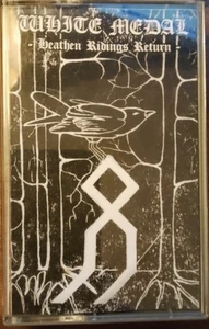 White Medal Heathen Ridings Return cassette tape black metal ukbm new mayhem - Picture 1 of 2