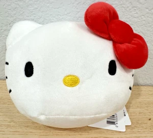 SANRIO HELLO KITTY Face Dome Plush Toy 4.7" New with Tag - Picture 1 of 5