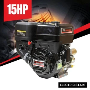 JD 15HP Electric Start Commercial 4 Stroke Petrol Engine - Picture 1 of 8