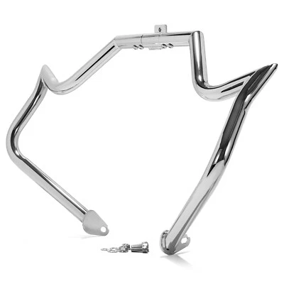 Custom Engine Guard Highway Crash Bar For Harley Touring Street Glide 1997-2008 Foto 1 de 4
