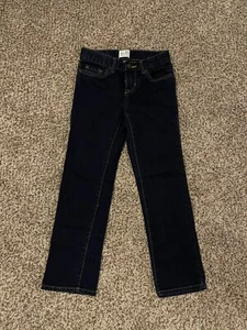 Original Brand Est. 89 Place Girl's Size 6x/7 Skinny Stretch Dark Blue Jeans - Picture 1 of 4