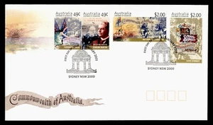 DR WHO 2000 AUSTRALIA FDC FEDERATION ANIV CACHET COMBO $2 M35712 - Picture 1 of 2