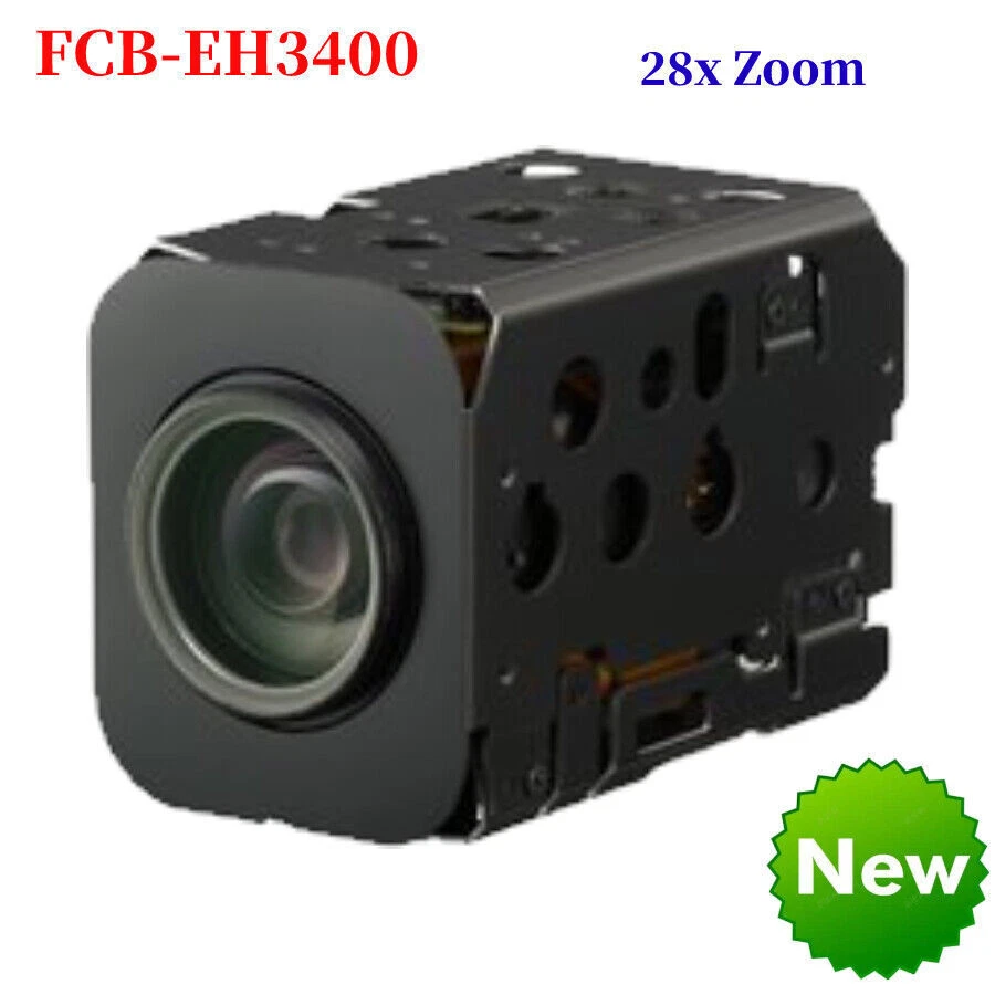 SONY FCB-EH3400 28x Zoom HD Color Block Camera 1280 x 720P - Image 1 of 1