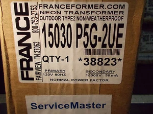 FRANCE electric Sign Repair Parts 15030 P5G-2UE OUTDOOR TYPE 2  Neon Transformer - Picture 1 of 1