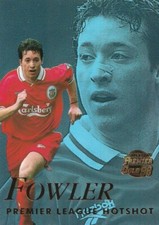 Merlin Premier Gold 1997-98 ROBBIE FOWLER Hotshot Insert Card #H3/5   LIVERPOOL