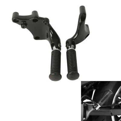 Montaje de clavija de pie de pasajero apto para Harley Sportster Iron 883 Forty Eight XL1200X Foto 1 de 4