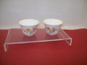 NEW! SET OF 2 ROYAL DOULTON ARCADIA EGG CUPS BROWN BACKSTAMP - Picture 1 of 3