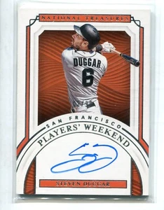 National Treasures 2019 Steven Duggar Players' Weekend autógrafo automático/99 gigantes - Imagen 1 de 1