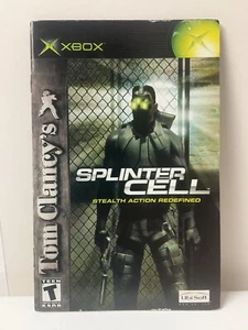*Manual Only* Tom Clancy Splinter Cell Stealth Action Redefined XBOX Instruction - Picture 1 of 8