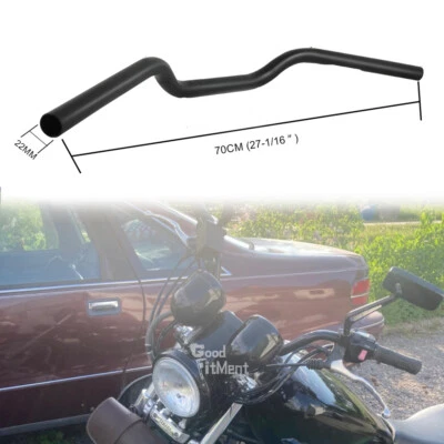 Manillar de motocicleta 7/8" 22 mm manillar de arrastre para Kawasaki Z400 Z800 Z900 Z1000 Foto 1 de 4