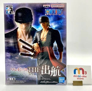 ONE PIECE RORONOA ZORO Figure THE Departure BANPREST Prize Unopened - Picture 1 of 9